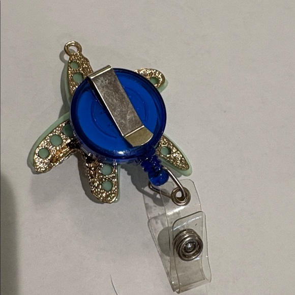 rhinestone starfish badge reel - Picture 2 of 2